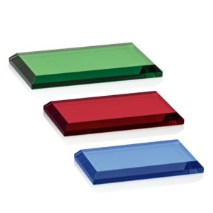 Optic crystal base for awards