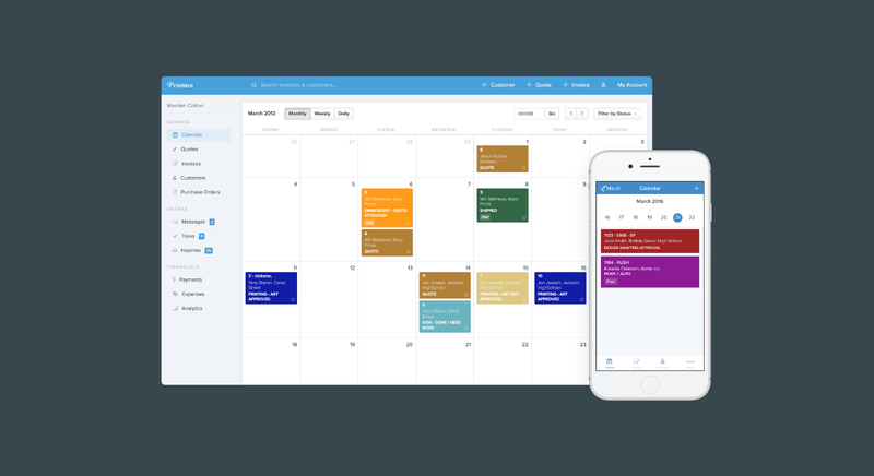Printavo shop management software