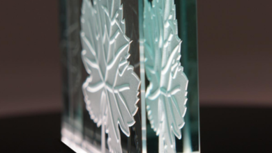 Sandcarving glass