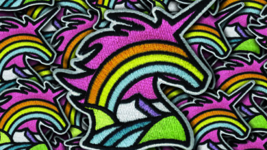 Custom embroidery patches