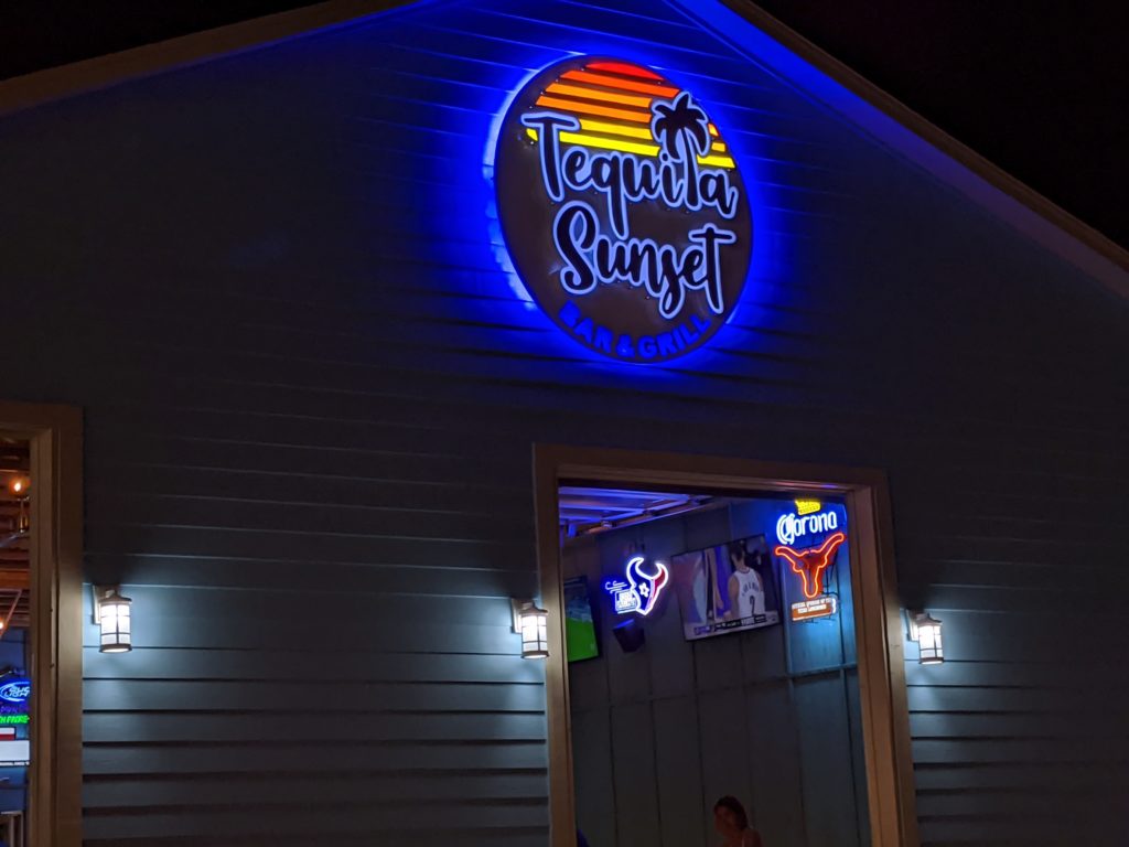Lighted signage