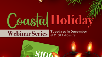 Coastal Business Holiday Webinars