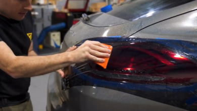 PPF tinted tail lights