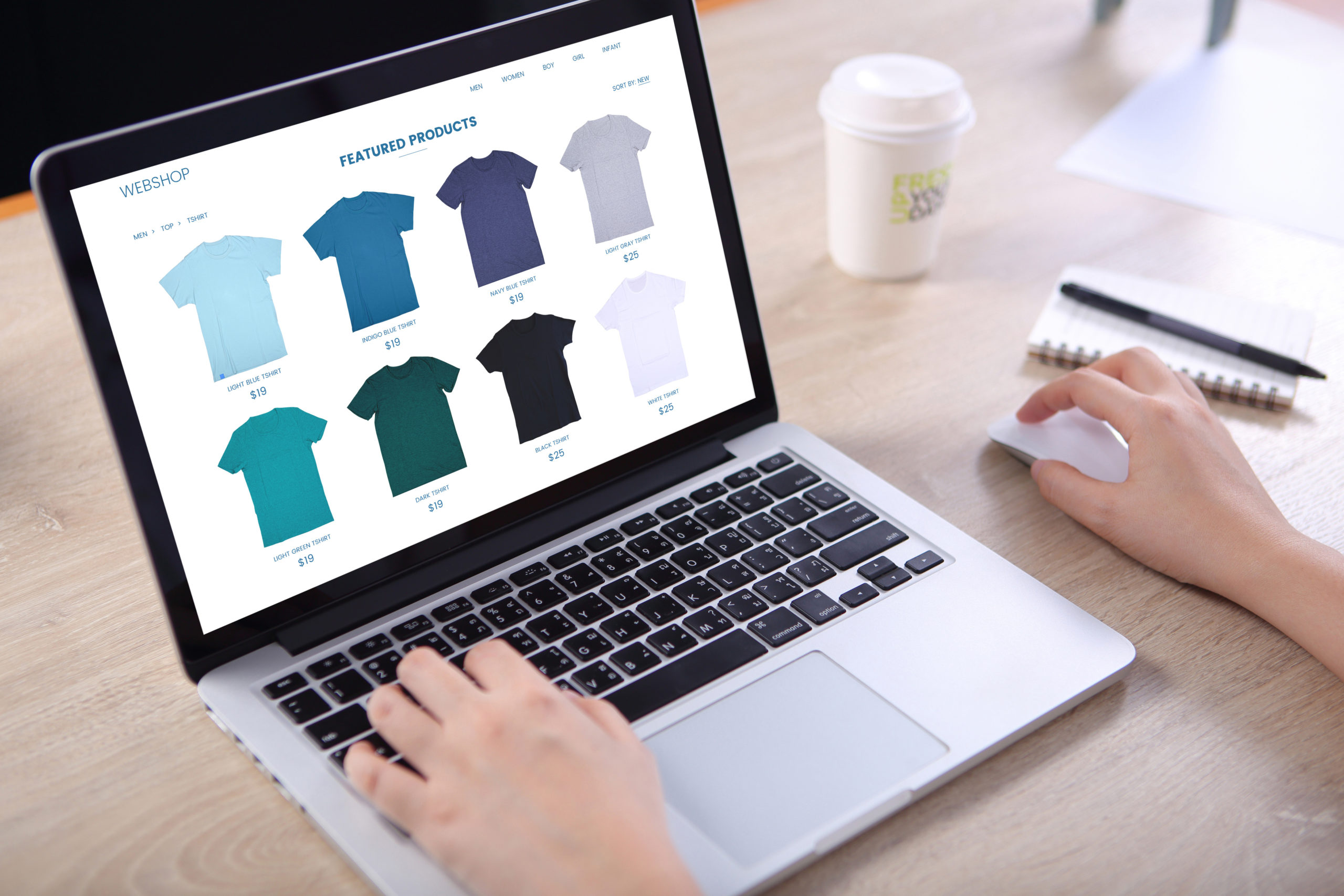 e-Commerce apparel (Inktavo)
