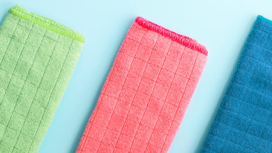 cleaning sublimated items