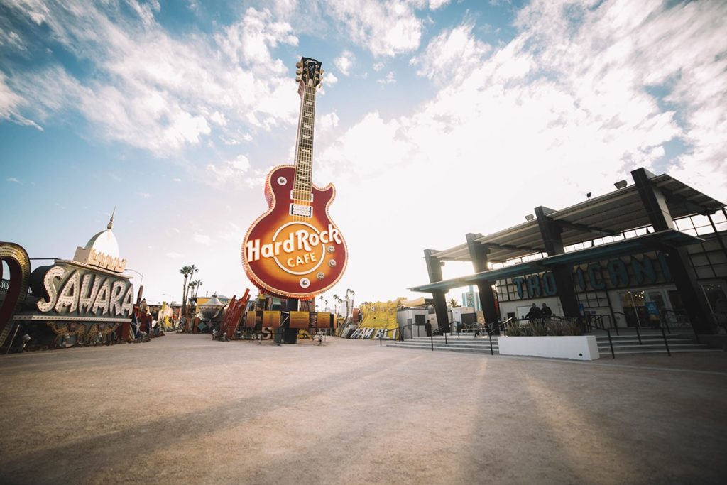 Hard Rock Guitar Neon Museum