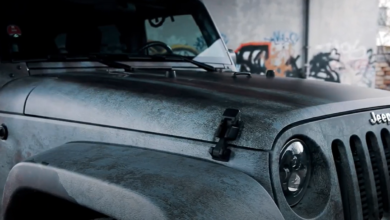 rust Jeep Wrangler