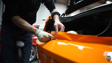 Deep Orange Ford Mustang GT Venom Wraps