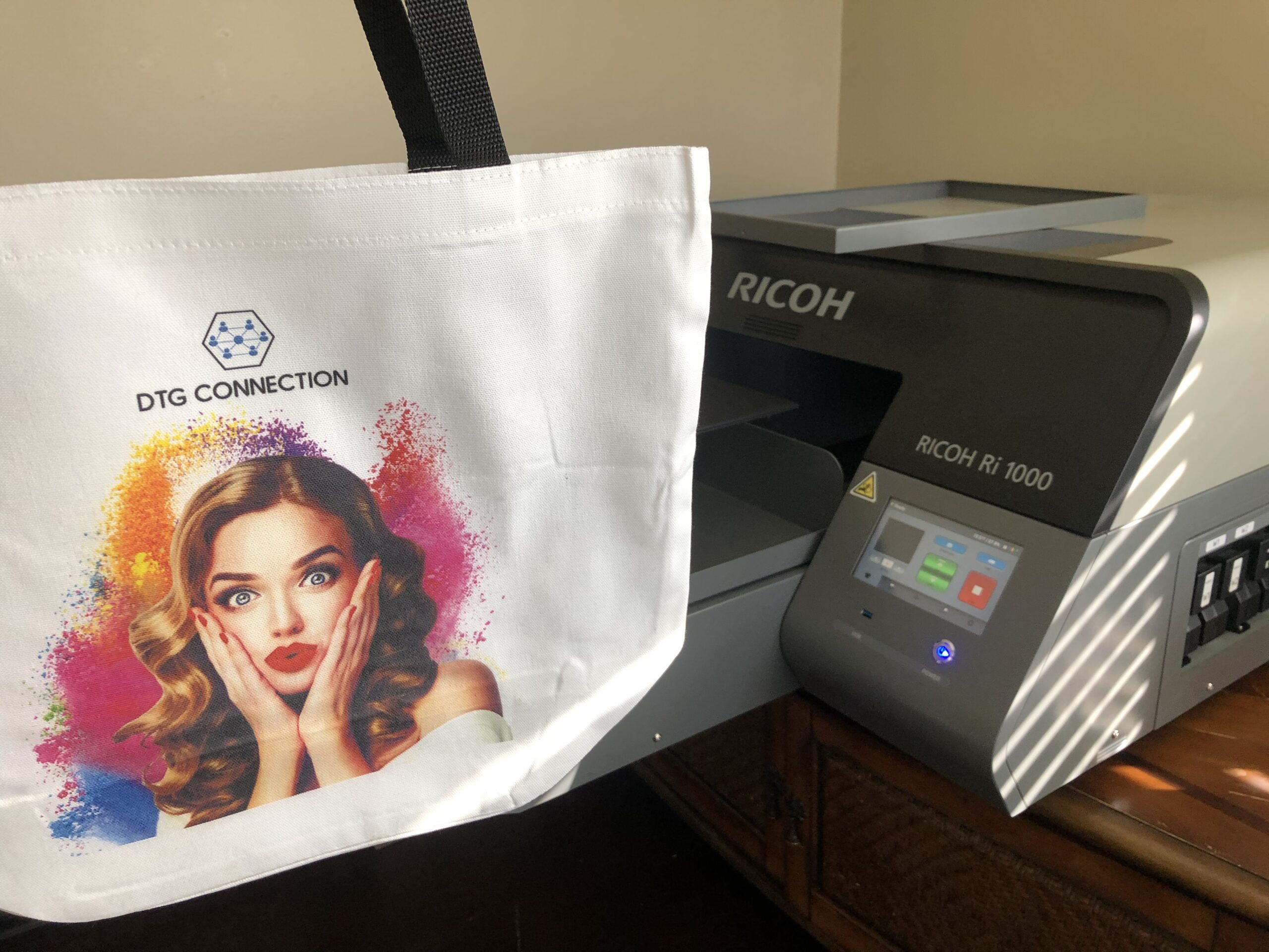 Transfer your designs to bags with DTF printing film #customized #transfers  #diybags #personalized 