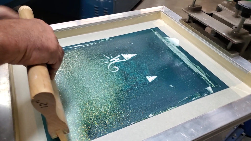 screen printing poly bags