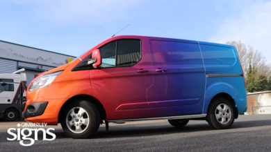 gradient vehicle wrap