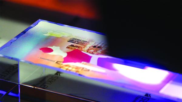 Backlit signage