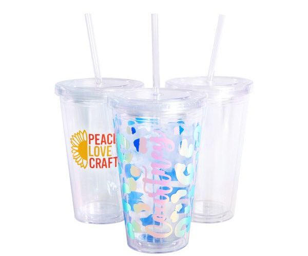 Clear Insulated Tumbler