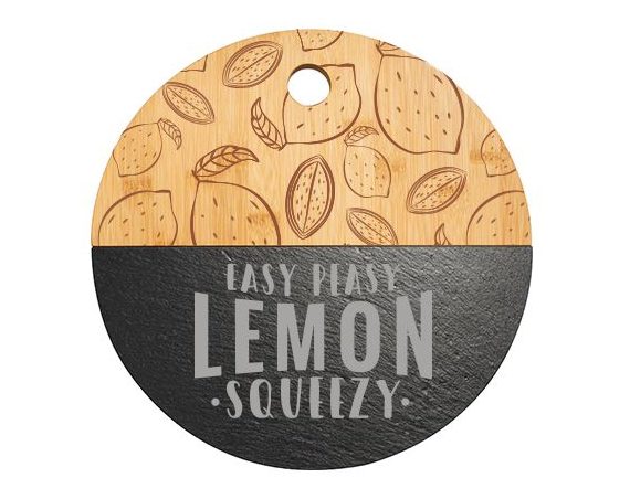 Slate & Bamboo Charcuterie Board