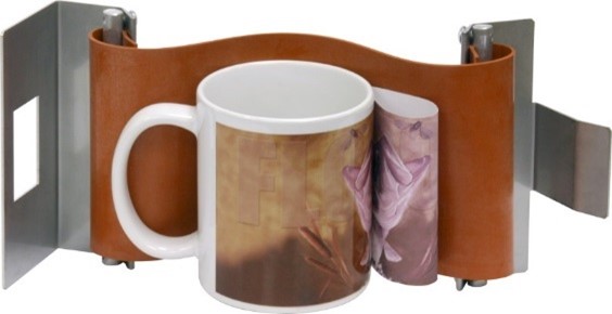 Hix Adjustable Silicone Sublimation Mug Wrap