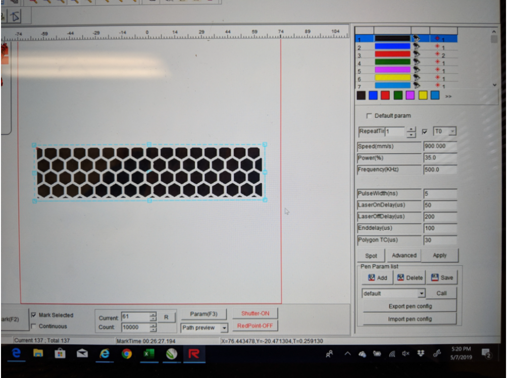 Hex Power fiber laser