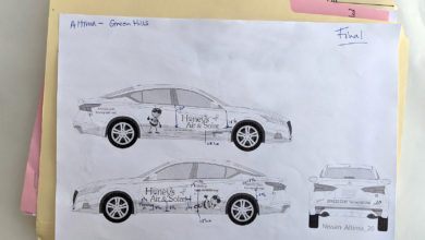 car wrap measurements