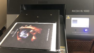 Print mouse pad DTG