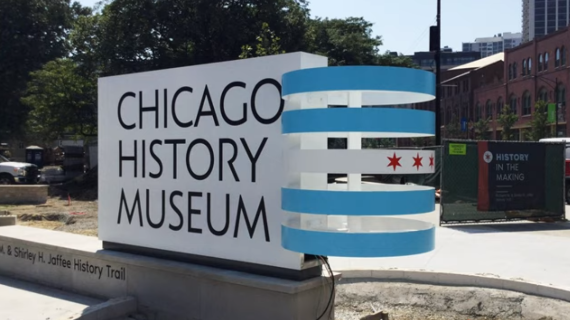 Featured Project Monument Sign for Chicago History Museum GRAPHICS PRO
