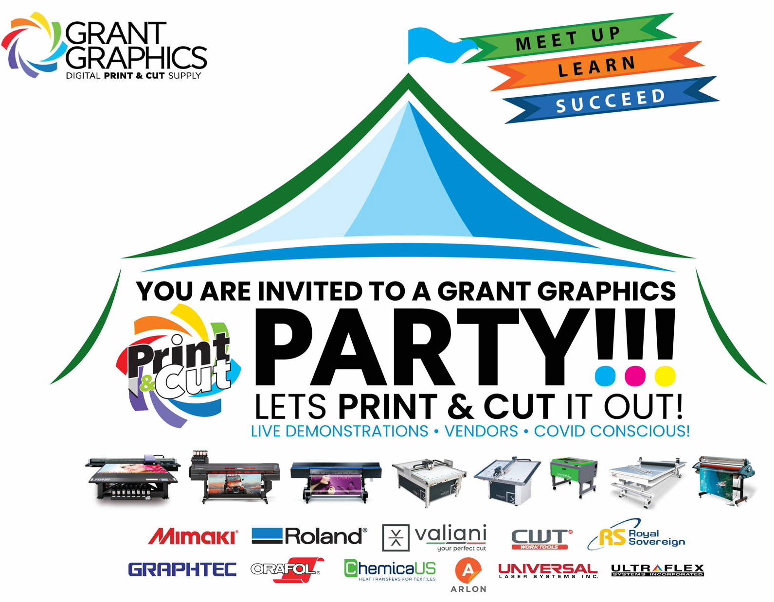 Grant Graphics party