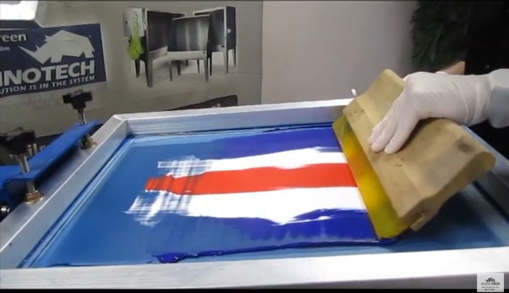 RT Butterfly screen process