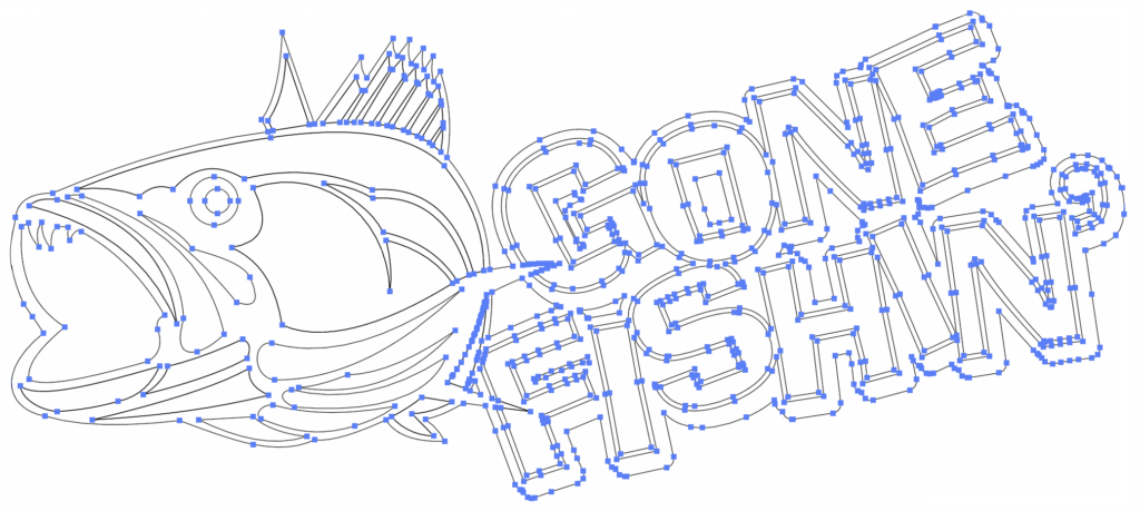 Image-2-Vector-Fish-Outlines