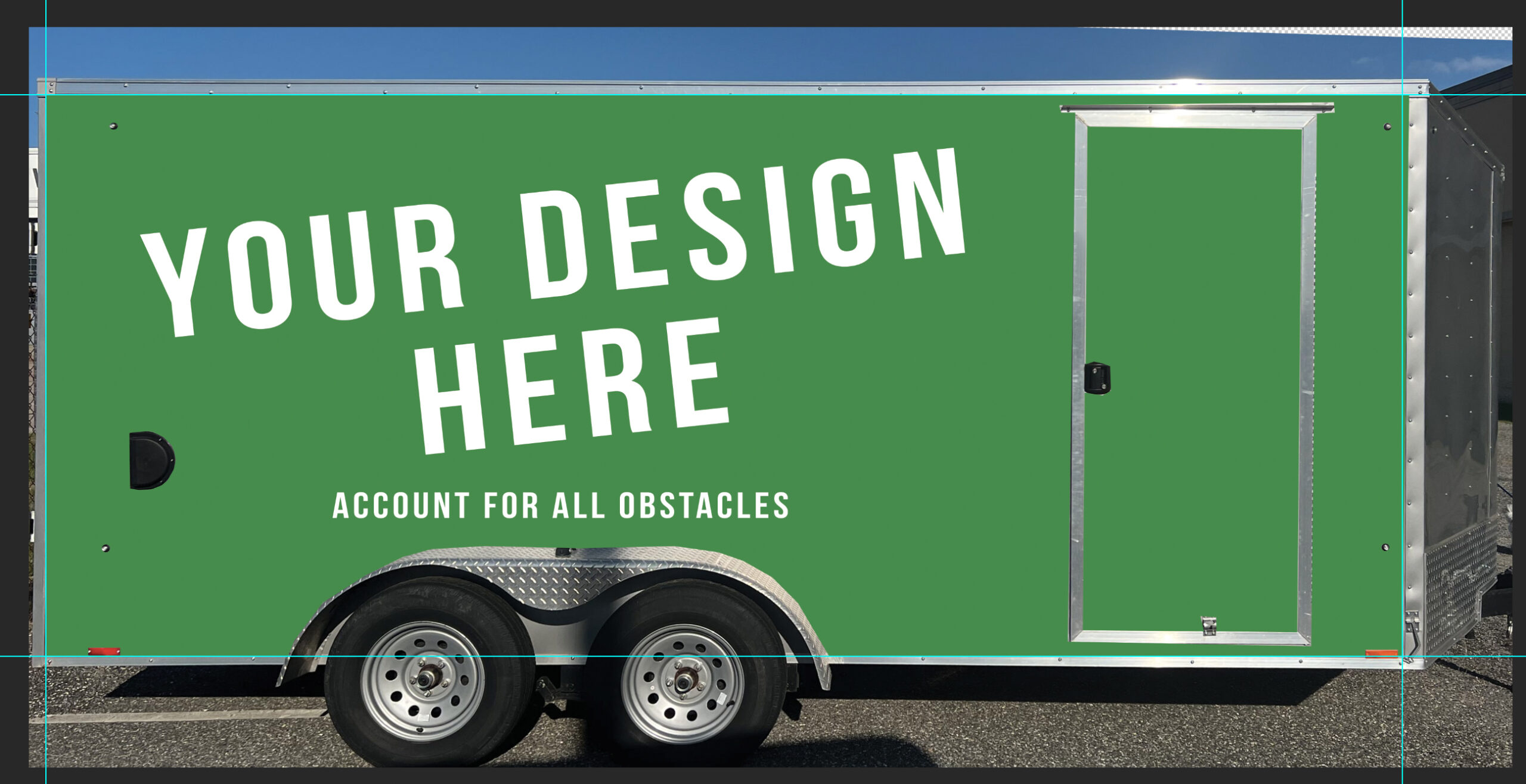 Truck Wrap Template