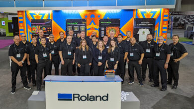 Roland DGA Employees_at_ISA_International_Sign_Expo_2022
