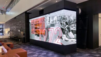 SNA-Gensler Houston LED video wall