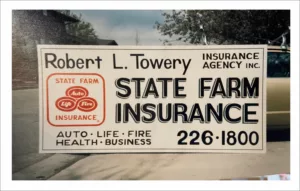 State Farm insurance advertisement sign