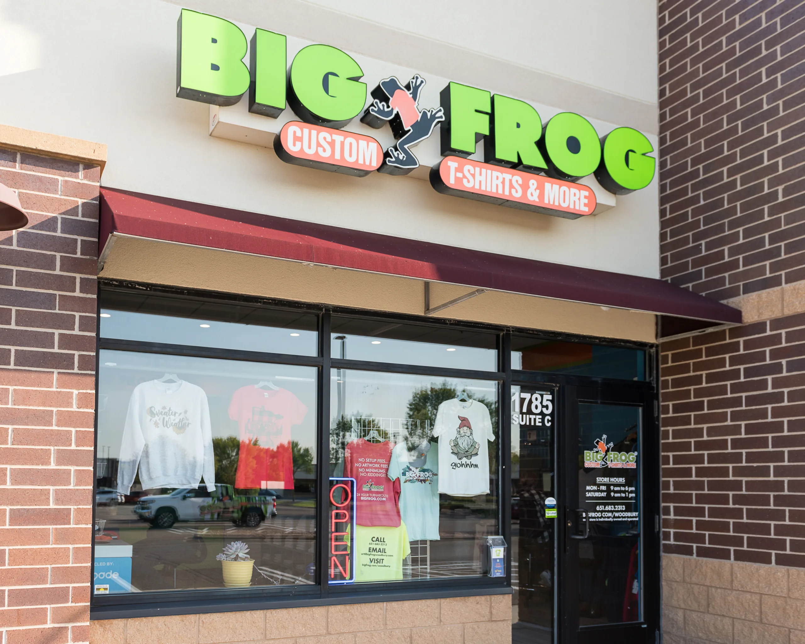 Big Frog Custom T Shirts More Celebrates Growth GRAPHICS PRO