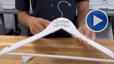 wooden hangers