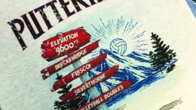 This year’s T-shirt design for the Putterhead Volleyball Tournament.