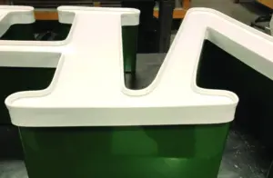 Great example of how to use trim cap to make the letter face (stroke width) look wider.