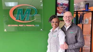 Angila & Scott Allen, Owners, Minuteman Press franchise, Brookfield, WI.