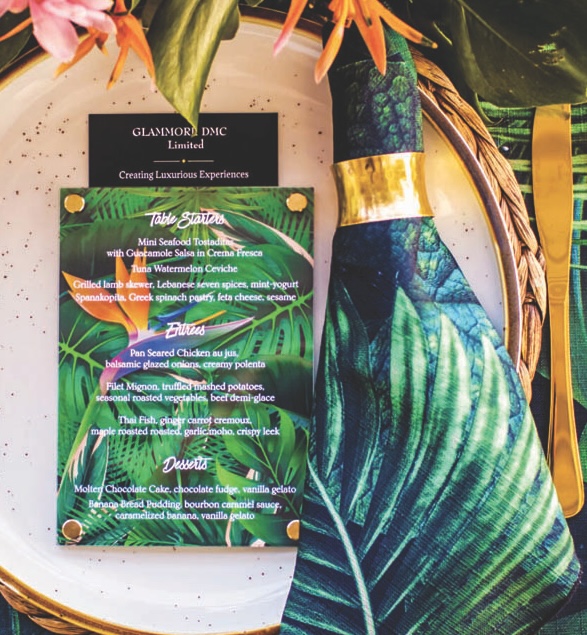 Design35ny XL Bird of Paradise Menu 1