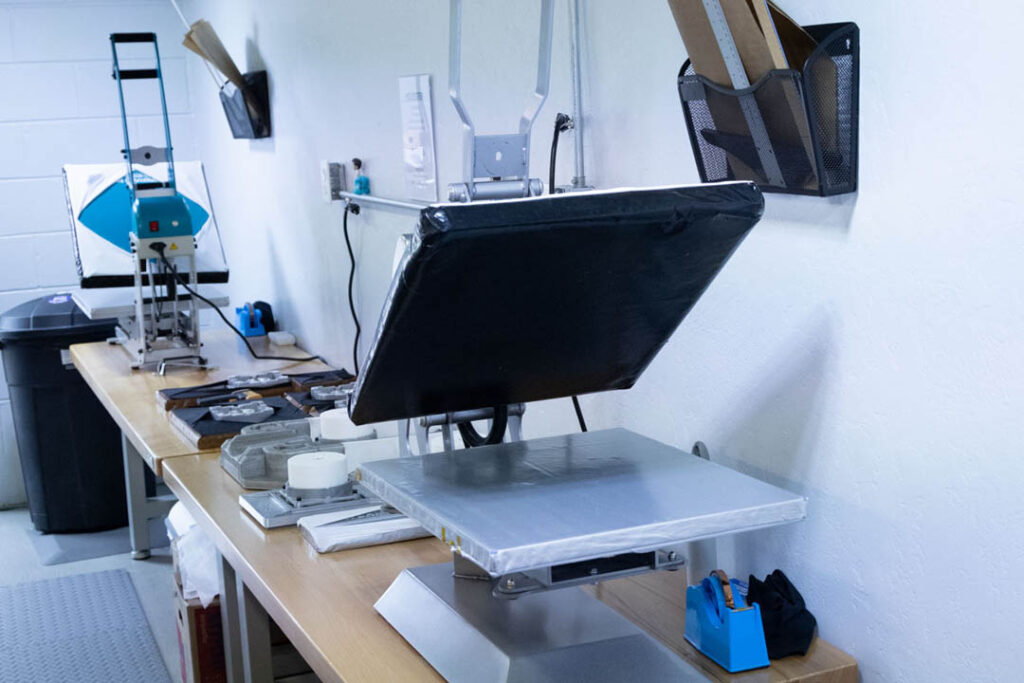 Warrior Logo Wear Heat Presses