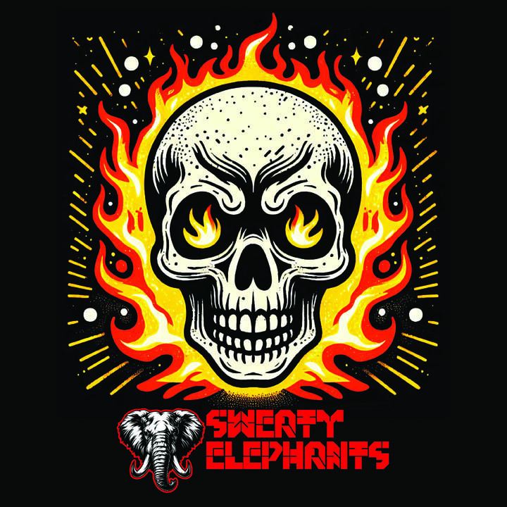 SWEATY ELEPHANTS DE3 FRONT LOGO