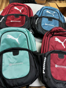 FP Lancaster Branded Backpacks