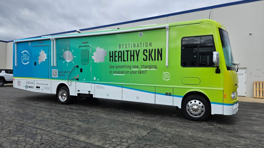 Image 1 ad gs Skin Cancer Foundation RV Chicago Wrap AD 1