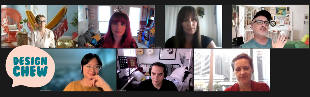 4. Our very first Design Chew meeting on October 7th 2022