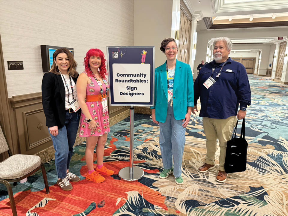 5. Design Chew members at the ISA conference in 2025 leading a community roundtable
