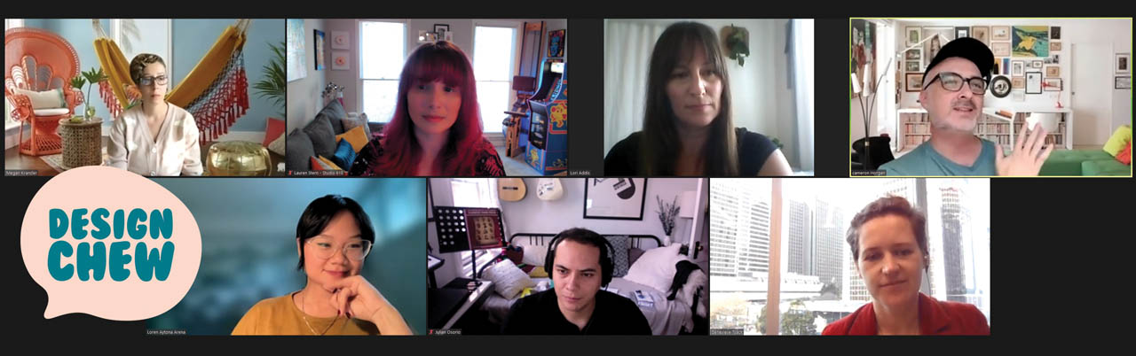 7. Our very first Design Chew meeting on October 7th 2022