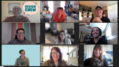 Design Chew group Zoom meeting
