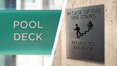 ADA signage