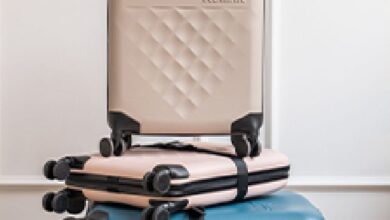 collapsable rollink suitcases - srg