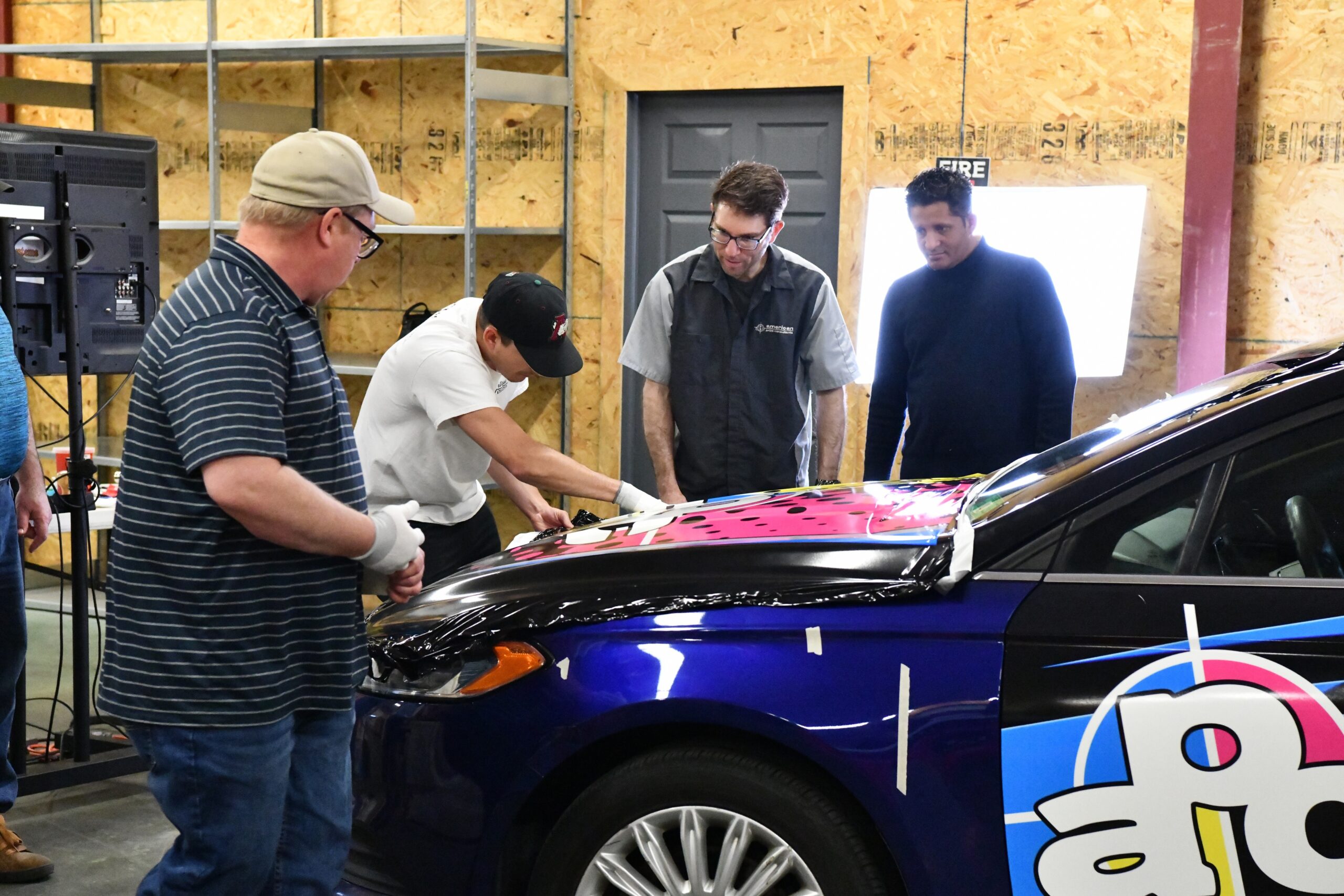 American Print Consultants wrap class