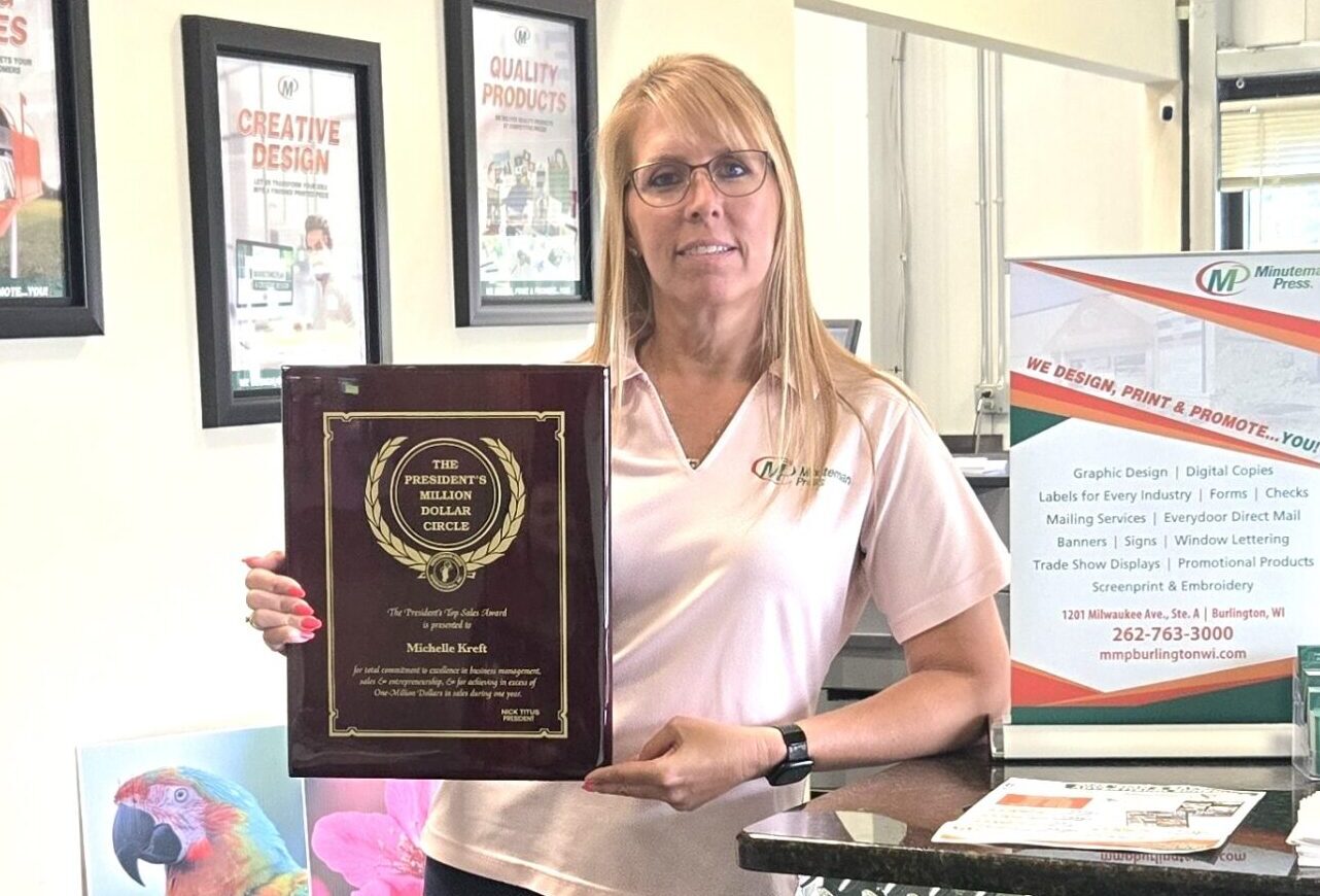 Minuteman Press Franchise Owner Michelle Kreft