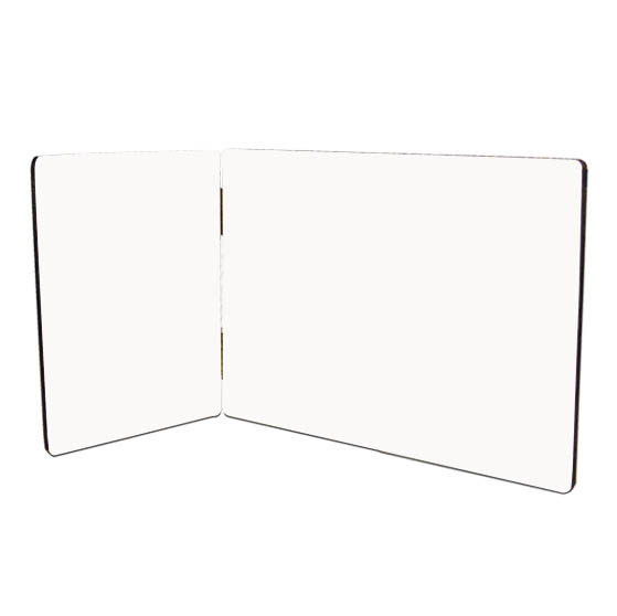UN5863 Hinge Hardboard Double Photo Panel