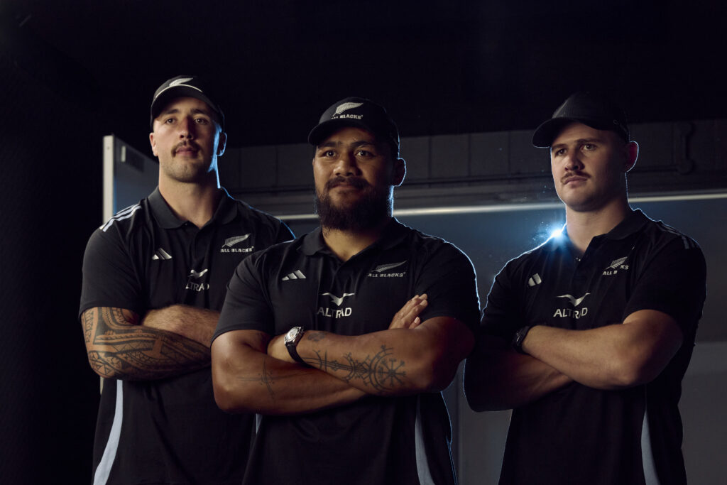 Atlantis Headwear & All Blacks Rugby Team partner